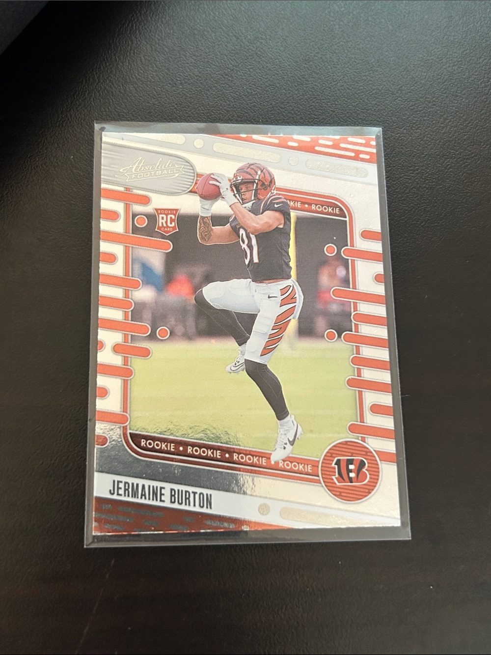 Panini Rookie Card Jermaine Burton - Cincinnati Bengals